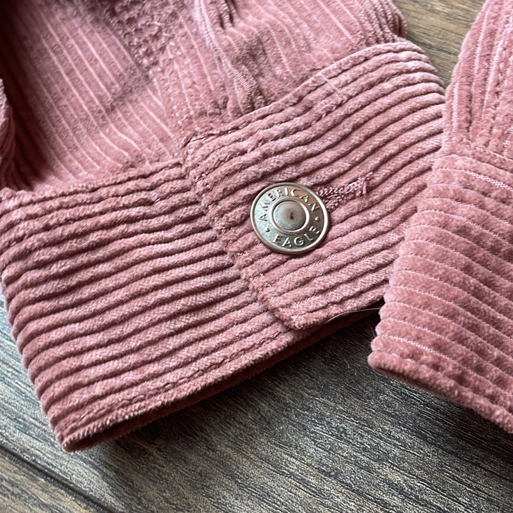 Corduroy button down jacket - Picture 3 of 8